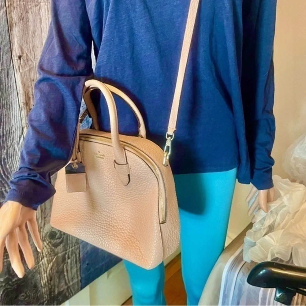 ♠️ Kate Spade Carter Street Small Ashleigh Leather Satchel 🔥🔥🔥🔥🔥 EUC​